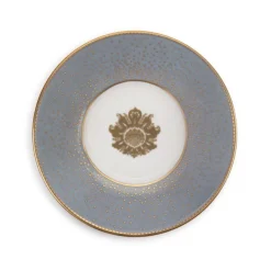 Acanthus Grey Coffee Cup And Saucer