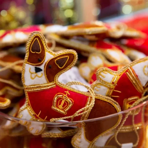 Buckingham Palace Corgi In Coat Decoration