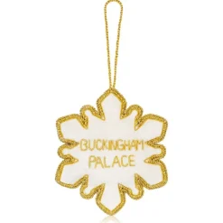 Buckingham Palace Crystal Snowflake Decoration