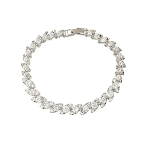 Buckingham Palace Slim Oval Crystal Bracelet