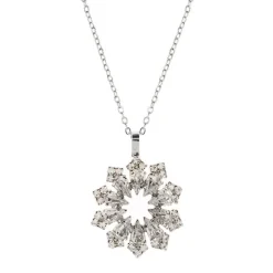 Crystal Decagon Pendant