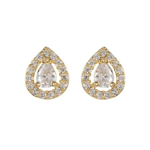 Gold Teardrop Earrings