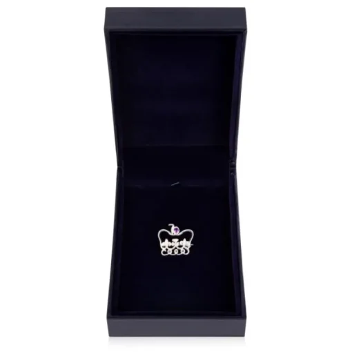 Platinum Jubilee Limited Edition Silver Brooch