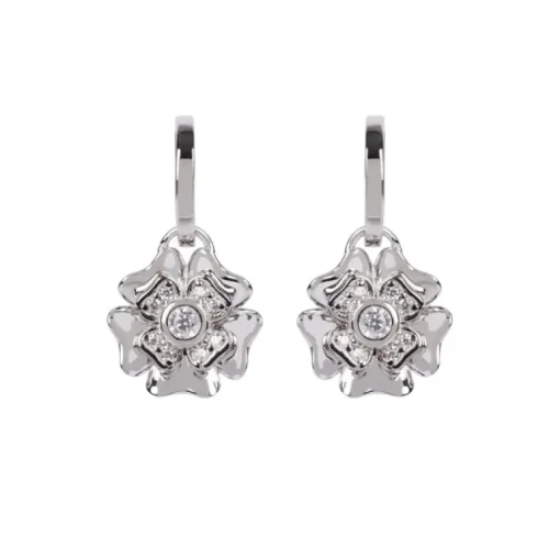 Rose Drop Earrings