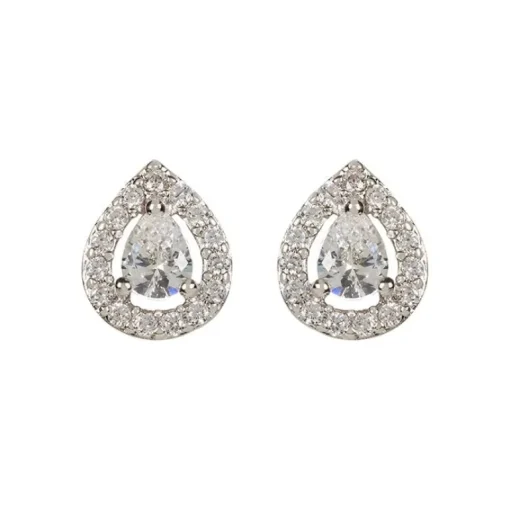 Silver Teardrop Earrings