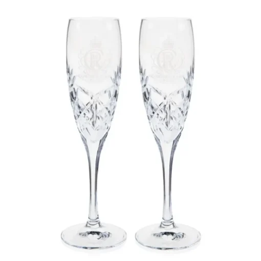 The Coronation Limited Edition Champagne Flutes