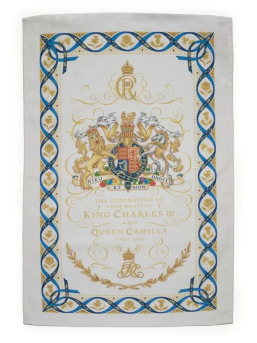 The Coronation Tea Towel
