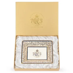 The King'S 75Th Birthday Limited Edition Navy Tray