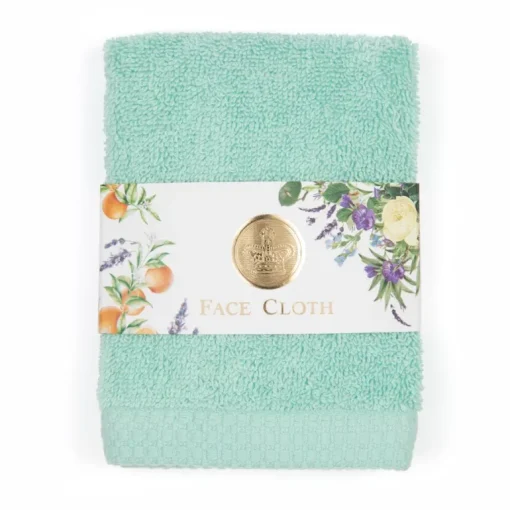 Turquoise Face Cloth